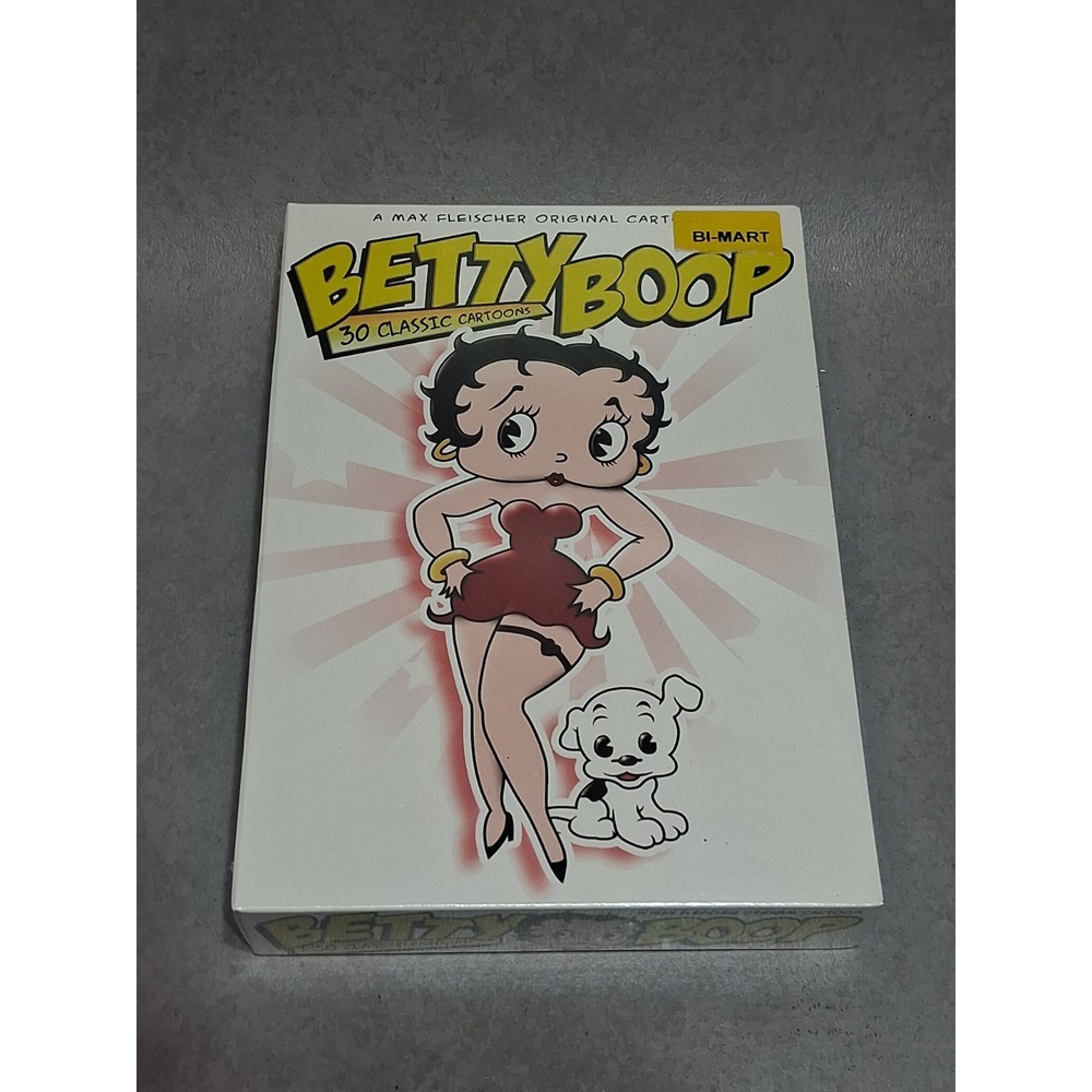 Betty Boop 30 Classic Max Fleischer Cartoons 2 DVD Box Set BRAND NEW